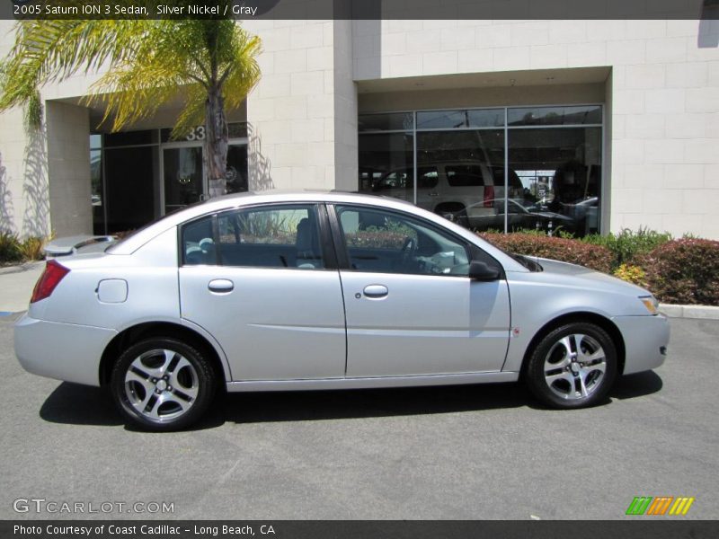 Silver Nickel / Gray 2005 Saturn ION 3 Sedan