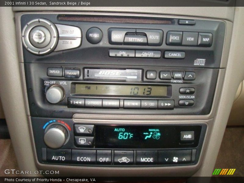 Sandrock Beige / Beige 2001 Infiniti I 30 Sedan