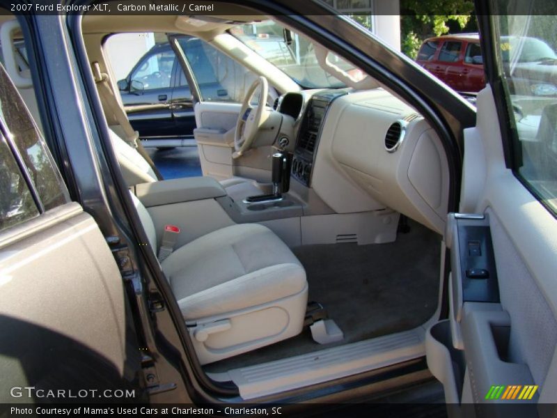 Carbon Metallic / Camel 2007 Ford Explorer XLT