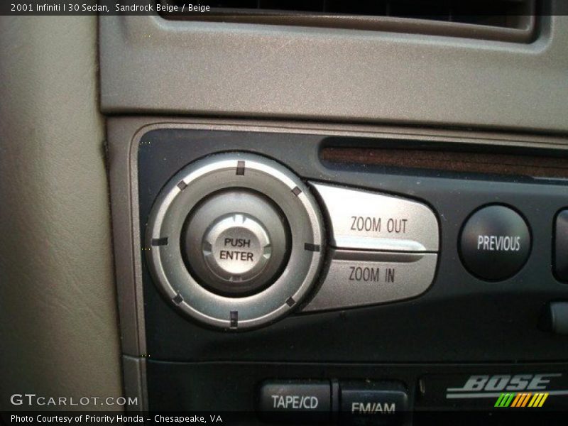 Sandrock Beige / Beige 2001 Infiniti I 30 Sedan