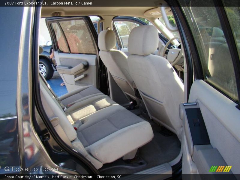 Carbon Metallic / Camel 2007 Ford Explorer XLT