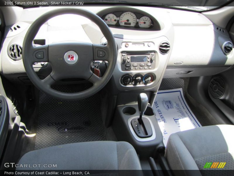 Silver Nickel / Gray 2005 Saturn ION 3 Sedan
