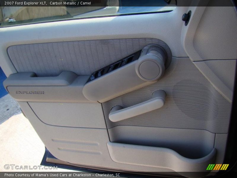 Carbon Metallic / Camel 2007 Ford Explorer XLT