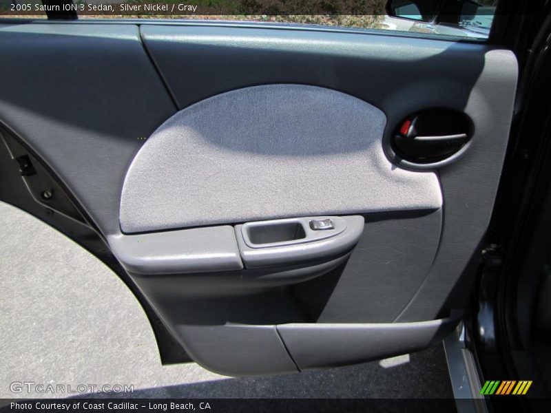 Silver Nickel / Gray 2005 Saturn ION 3 Sedan