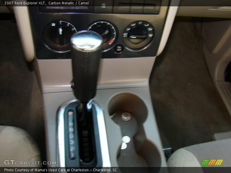 Carbon Metallic / Camel 2007 Ford Explorer XLT