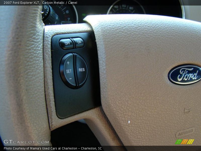 Carbon Metallic / Camel 2007 Ford Explorer XLT