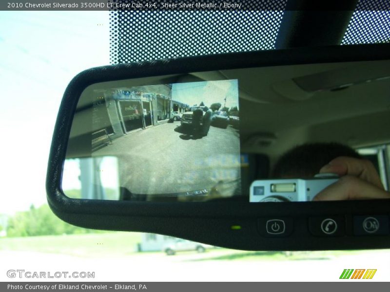 Sheer Silver Metallic / Ebony 2010 Chevrolet Silverado 3500HD LT Crew Cab 4x4