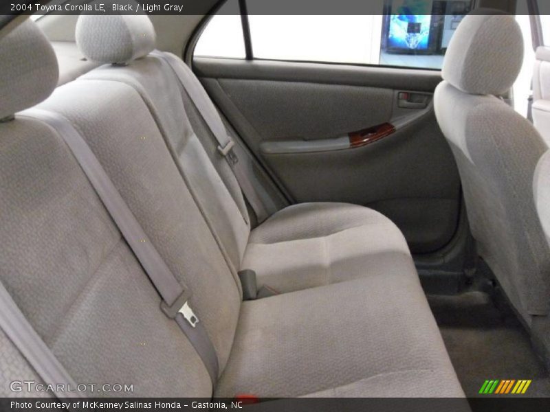 Black / Light Gray 2004 Toyota Corolla LE