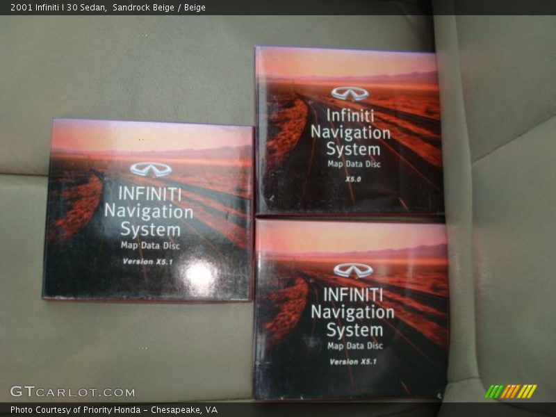 Sandrock Beige / Beige 2001 Infiniti I 30 Sedan