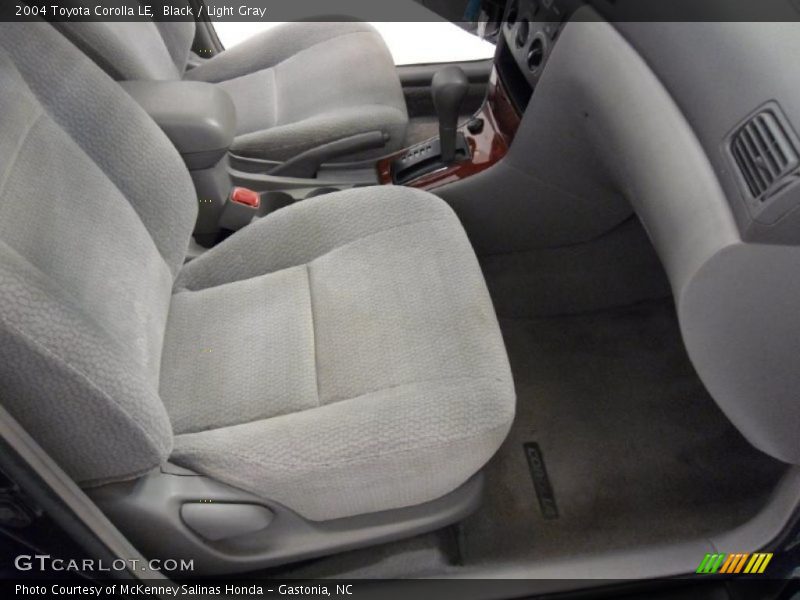 Black / Light Gray 2004 Toyota Corolla LE