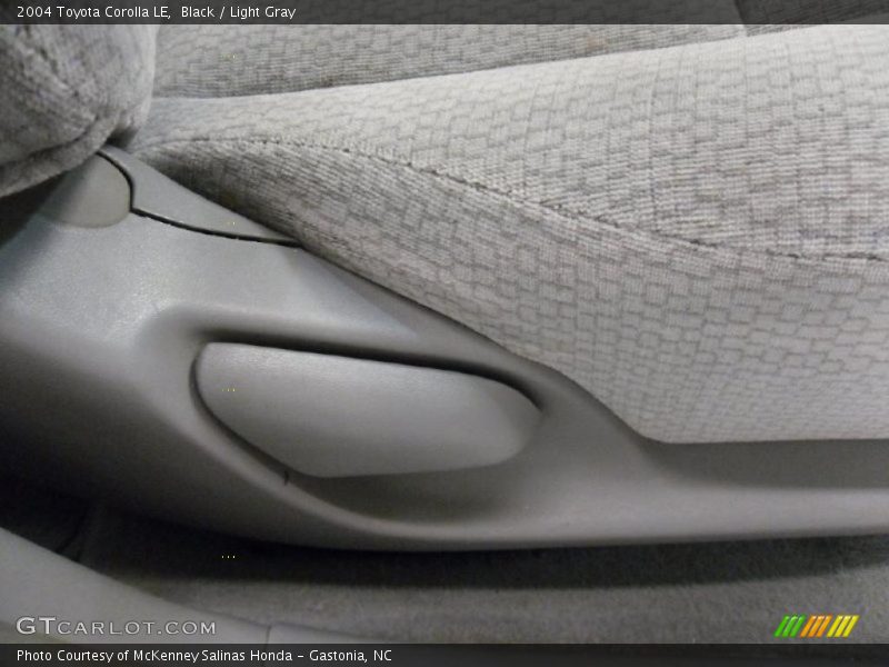 Black / Light Gray 2004 Toyota Corolla LE