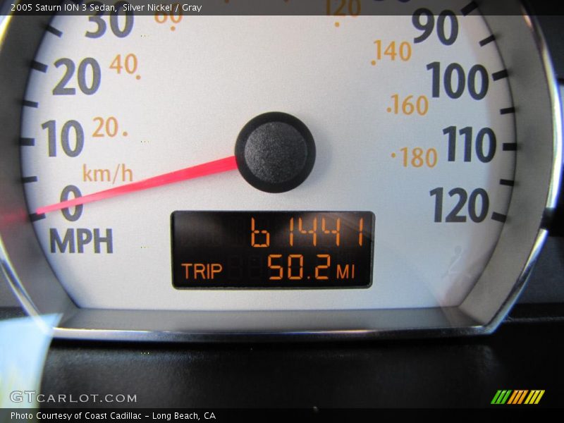 Silver Nickel / Gray 2005 Saturn ION 3 Sedan