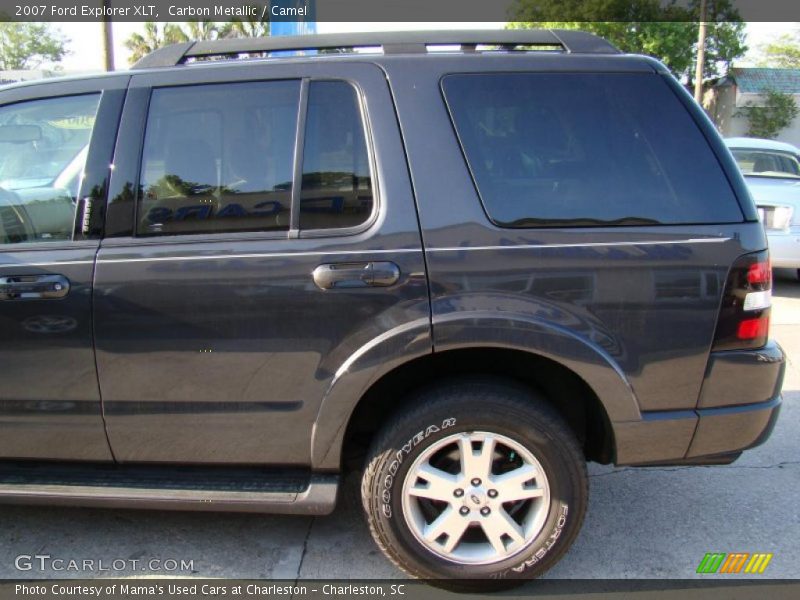 Carbon Metallic / Camel 2007 Ford Explorer XLT