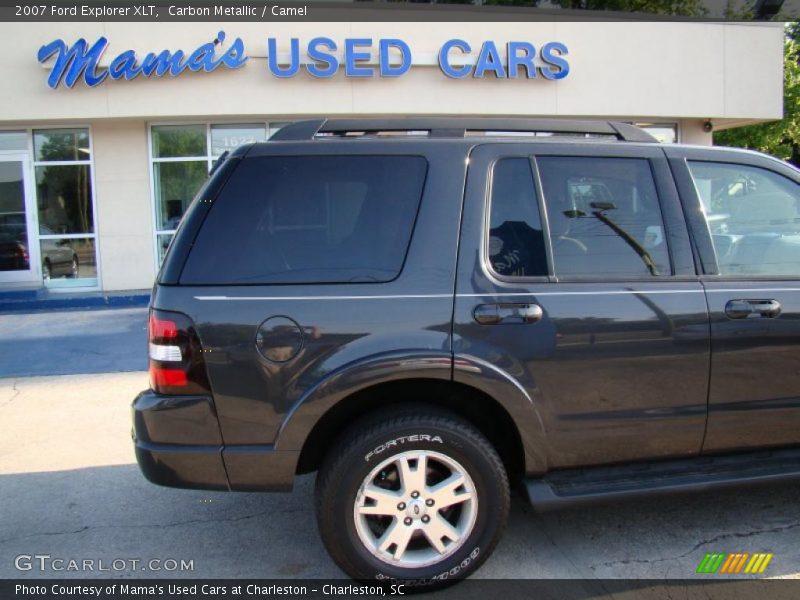 Carbon Metallic / Camel 2007 Ford Explorer XLT