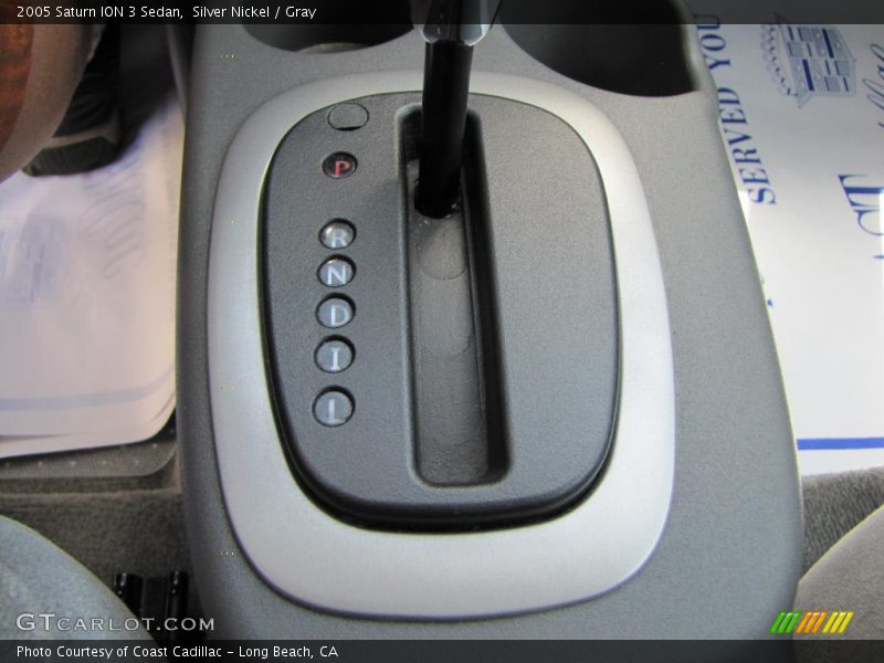 Silver Nickel / Gray 2005 Saturn ION 3 Sedan