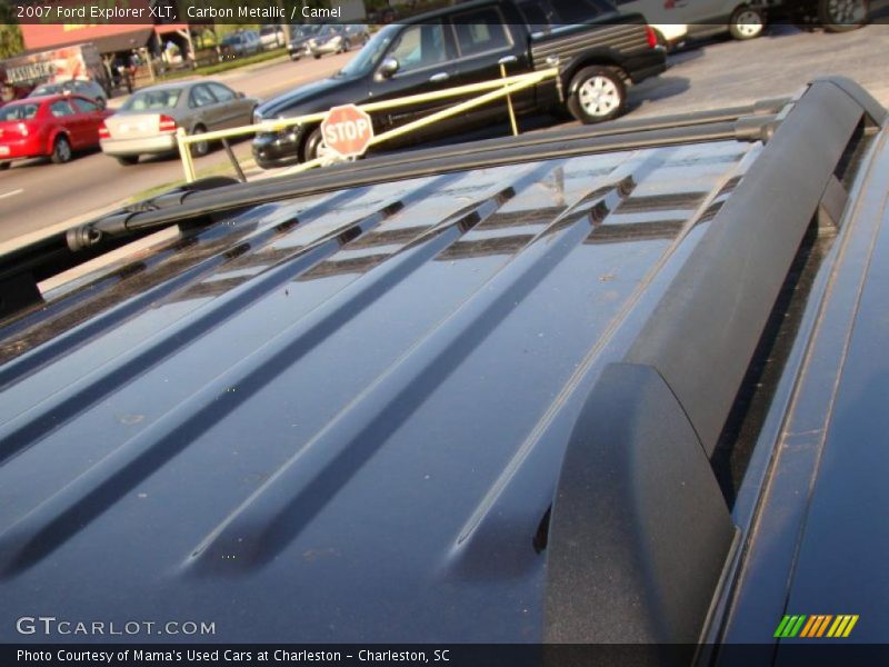 Carbon Metallic / Camel 2007 Ford Explorer XLT