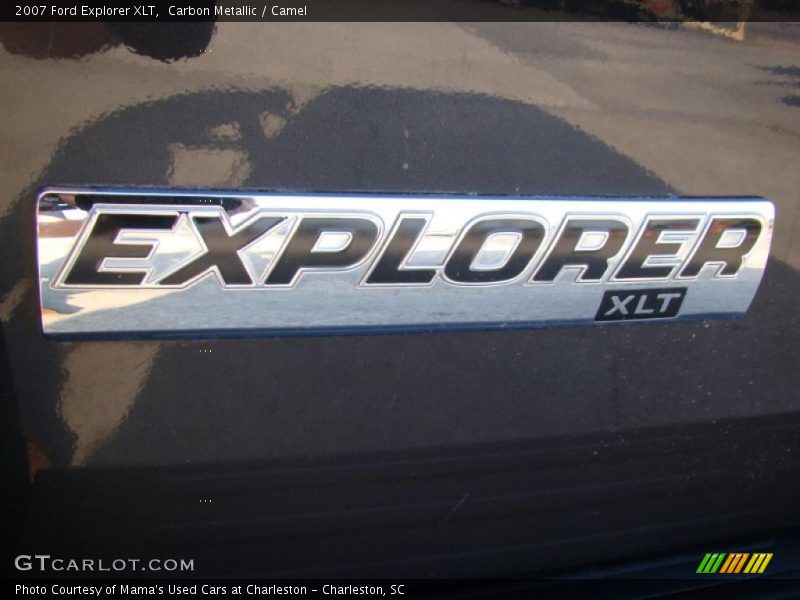 Carbon Metallic / Camel 2007 Ford Explorer XLT