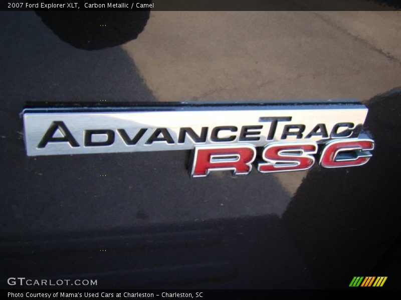 Carbon Metallic / Camel 2007 Ford Explorer XLT