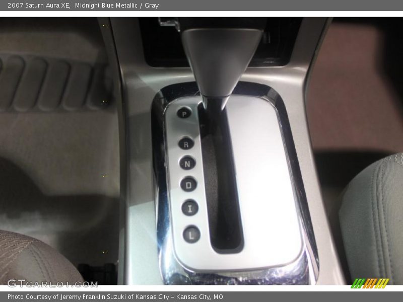 Midnight Blue Metallic / Gray 2007 Saturn Aura XE