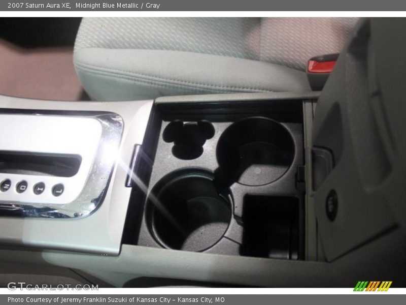 Midnight Blue Metallic / Gray 2007 Saturn Aura XE