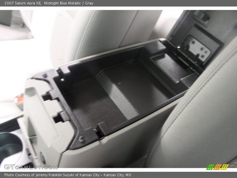 Midnight Blue Metallic / Gray 2007 Saturn Aura XE