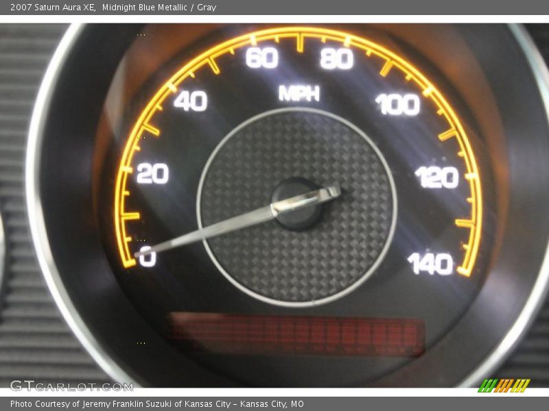 Midnight Blue Metallic / Gray 2007 Saturn Aura XE