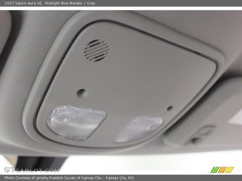 Midnight Blue Metallic / Gray 2007 Saturn Aura XE