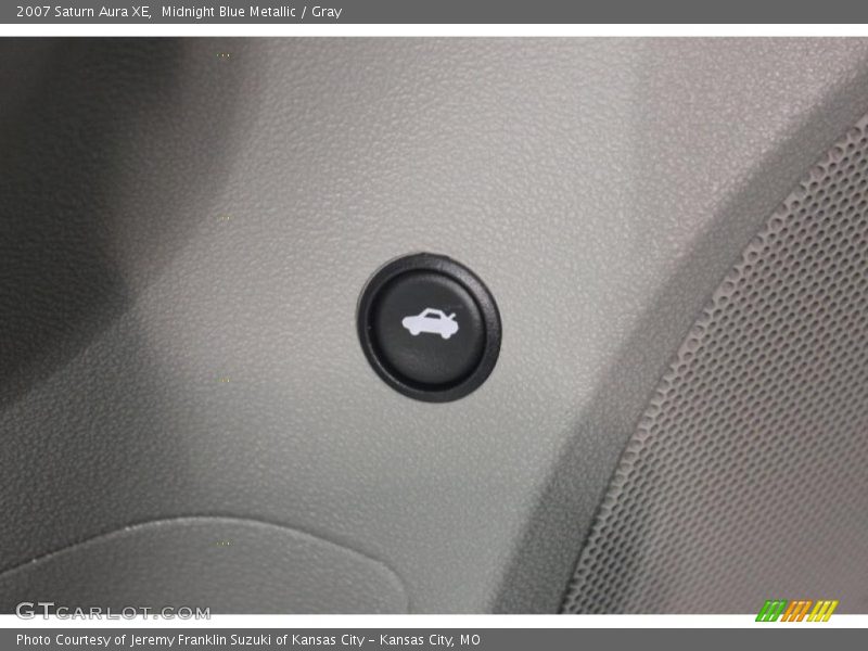 Midnight Blue Metallic / Gray 2007 Saturn Aura XE
