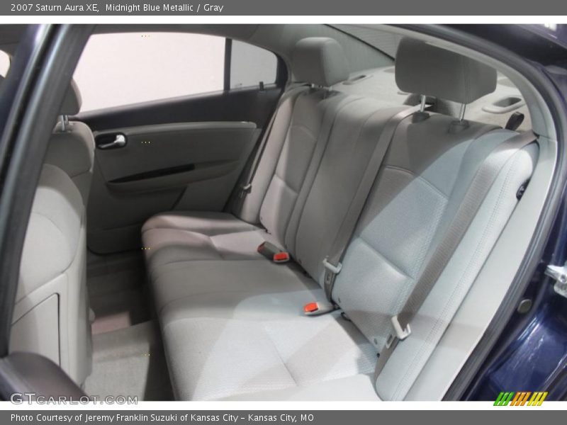 Midnight Blue Metallic / Gray 2007 Saturn Aura XE