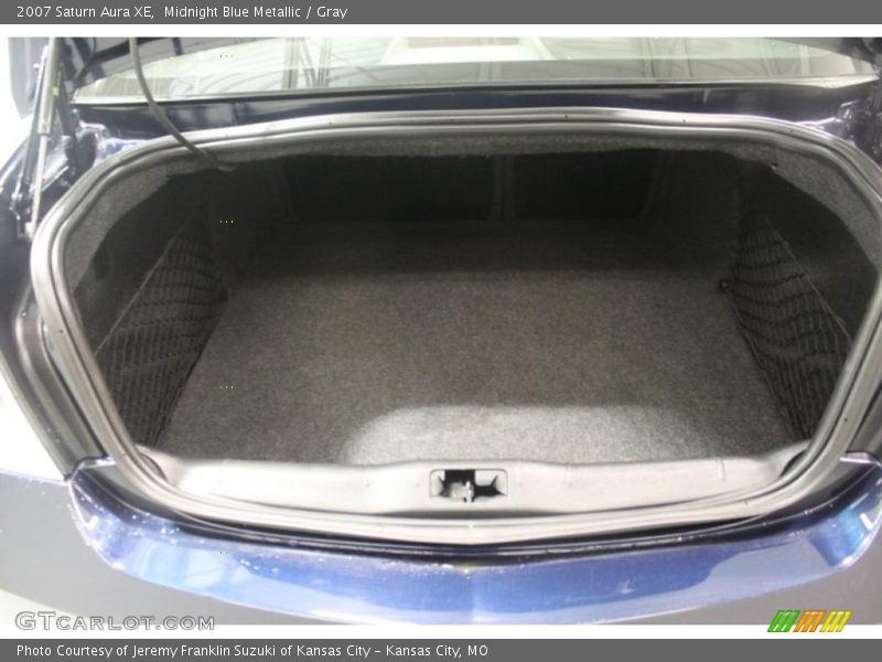 Midnight Blue Metallic / Gray 2007 Saturn Aura XE