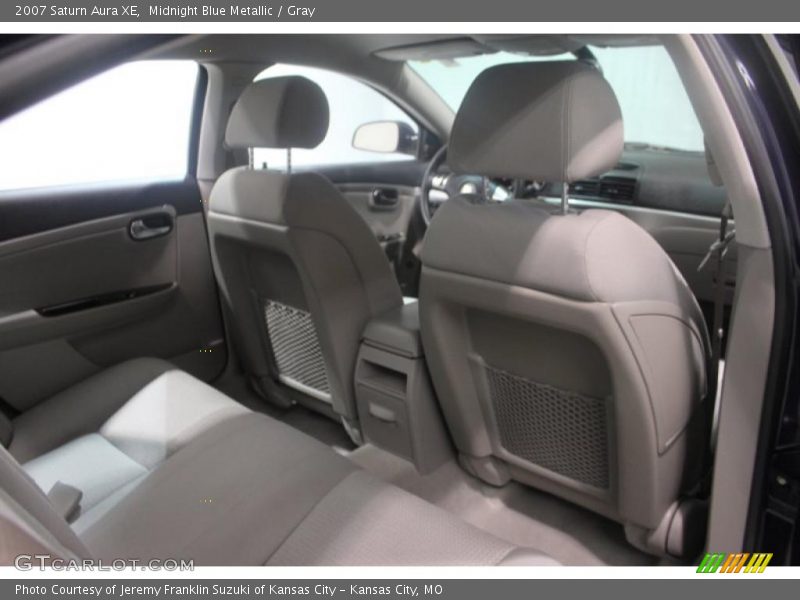 Midnight Blue Metallic / Gray 2007 Saturn Aura XE