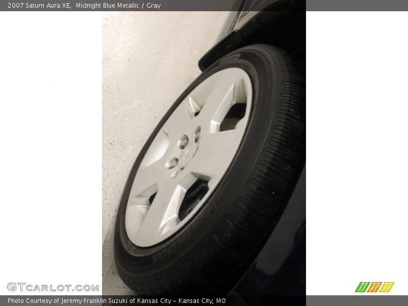 Midnight Blue Metallic / Gray 2007 Saturn Aura XE