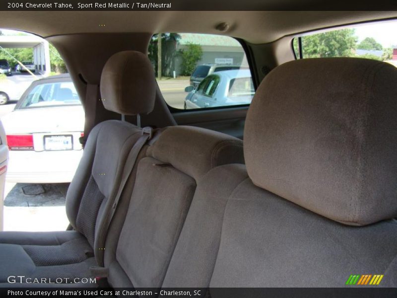 Sport Red Metallic / Tan/Neutral 2004 Chevrolet Tahoe