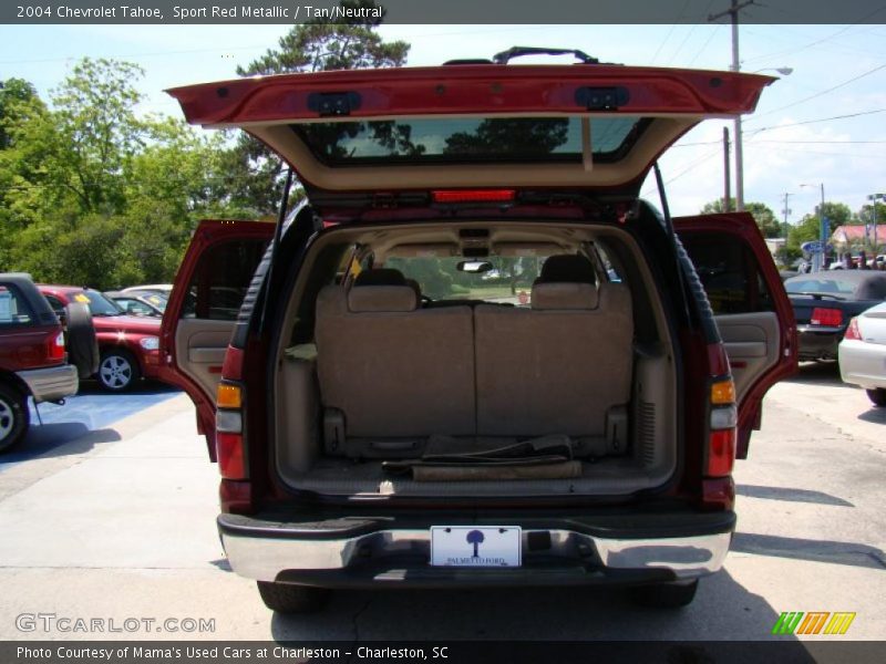 Sport Red Metallic / Tan/Neutral 2004 Chevrolet Tahoe