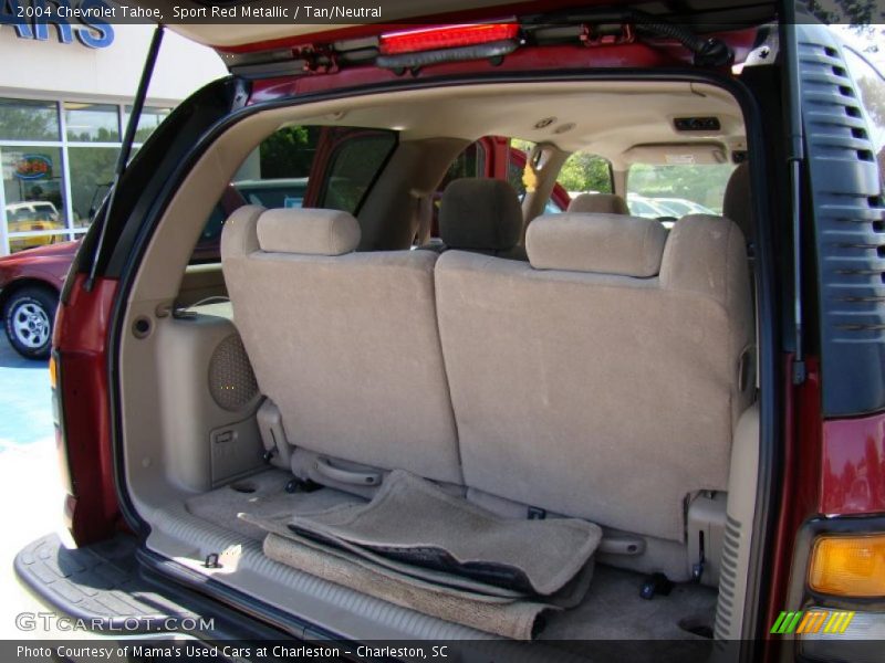 Sport Red Metallic / Tan/Neutral 2004 Chevrolet Tahoe