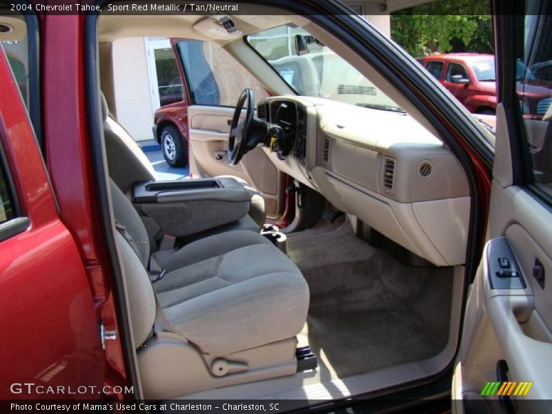 Sport Red Metallic / Tan/Neutral 2004 Chevrolet Tahoe