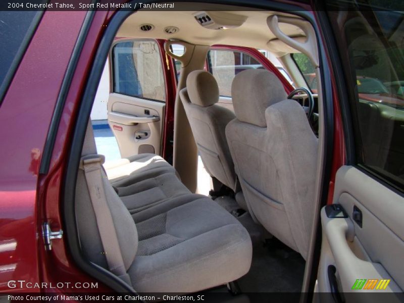 Sport Red Metallic / Tan/Neutral 2004 Chevrolet Tahoe