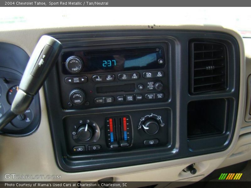 Sport Red Metallic / Tan/Neutral 2004 Chevrolet Tahoe