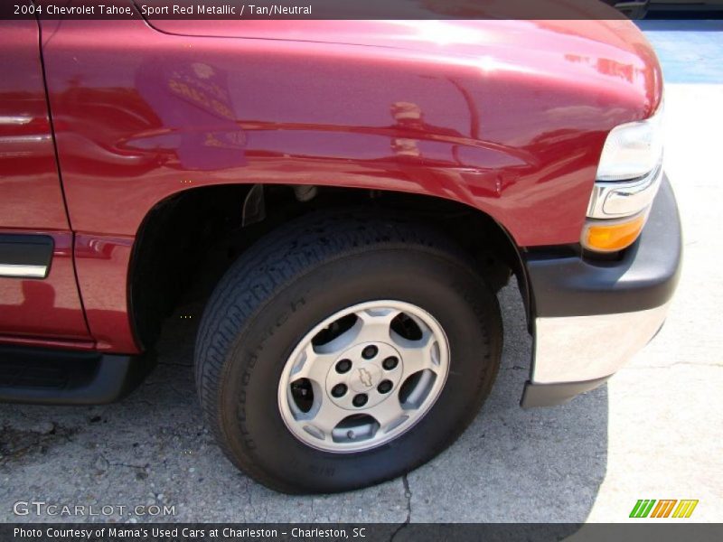 Sport Red Metallic / Tan/Neutral 2004 Chevrolet Tahoe