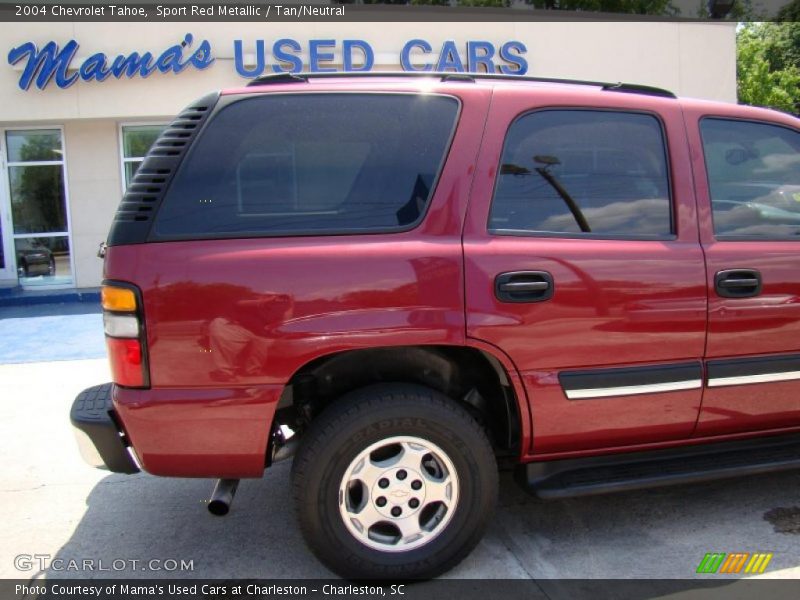 Sport Red Metallic / Tan/Neutral 2004 Chevrolet Tahoe