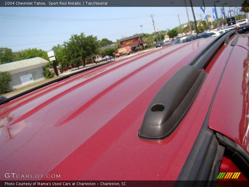 Sport Red Metallic / Tan/Neutral 2004 Chevrolet Tahoe