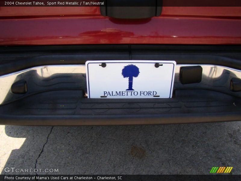 Sport Red Metallic / Tan/Neutral 2004 Chevrolet Tahoe
