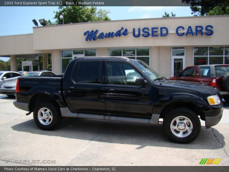 Black / Medium Pebble 2003 Ford Explorer Sport Trac XLS