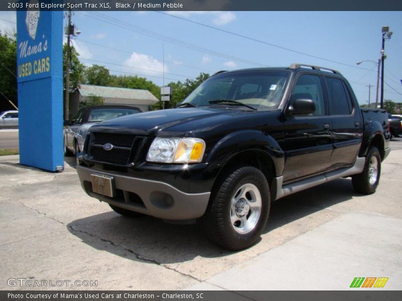 Black / Medium Pebble 2003 Ford Explorer Sport Trac XLS