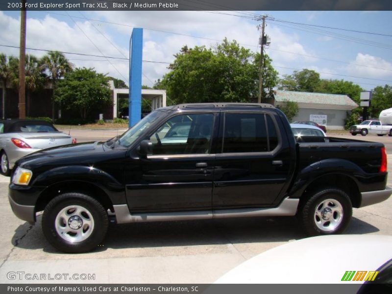 Black / Medium Pebble 2003 Ford Explorer Sport Trac XLS