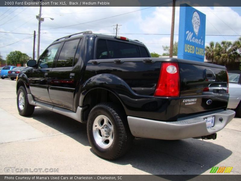 Black / Medium Pebble 2003 Ford Explorer Sport Trac XLS
