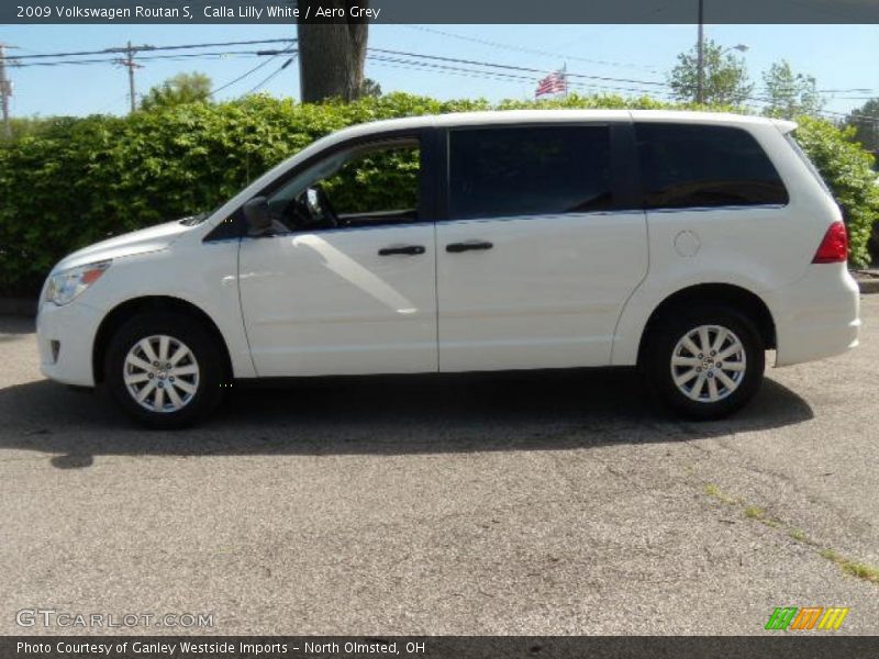 Calla Lilly White / Aero Grey 2009 Volkswagen Routan S