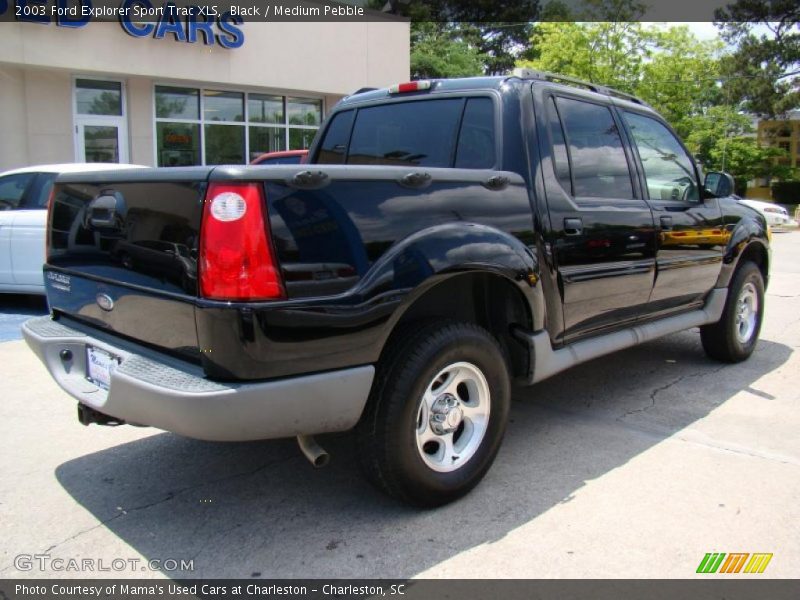 Black / Medium Pebble 2003 Ford Explorer Sport Trac XLS