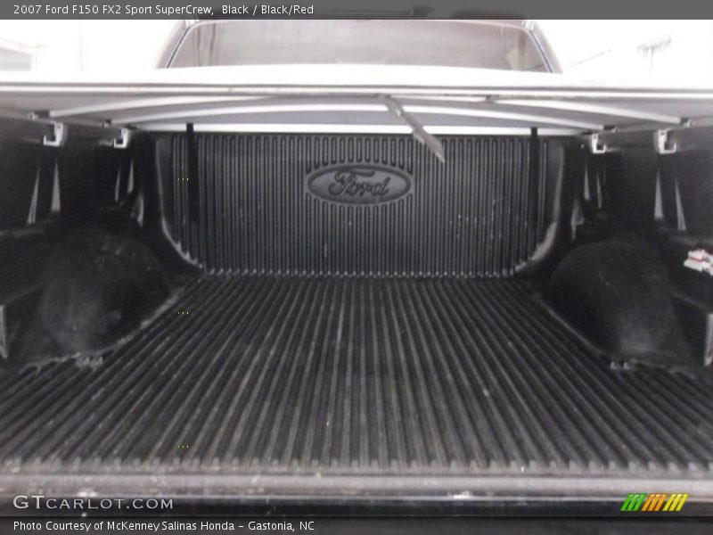 Black / Black/Red 2007 Ford F150 FX2 Sport SuperCrew