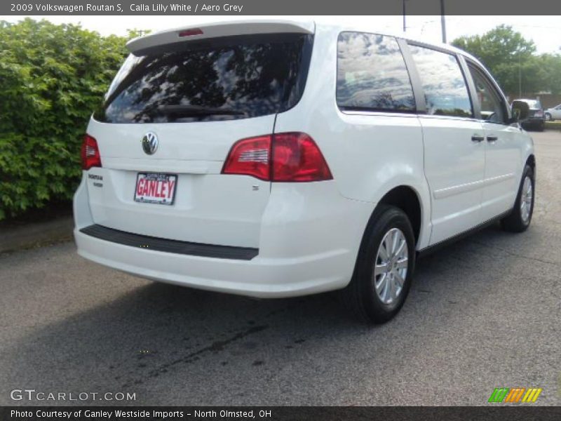 Calla Lilly White / Aero Grey 2009 Volkswagen Routan S